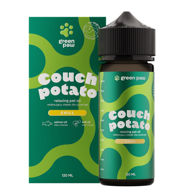 Green Paw Couch Potato relaksujący olejek dla zwierząt Chill 120ml