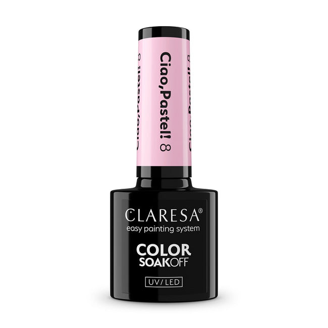 Claresa Color Soak Off UV/LED Ciao Pastel! lakier hybrydowy