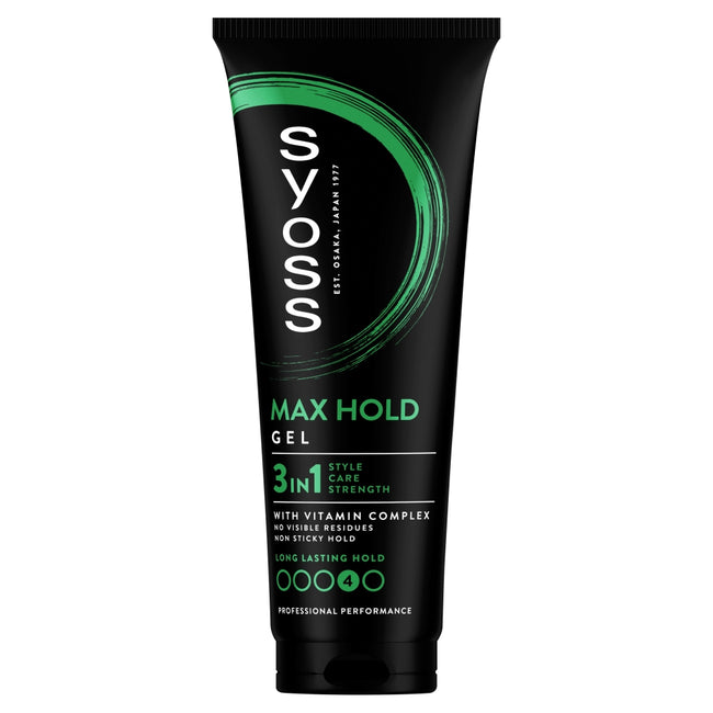 Syoss Max Hold Gel żel do włosów megamocny 250ml