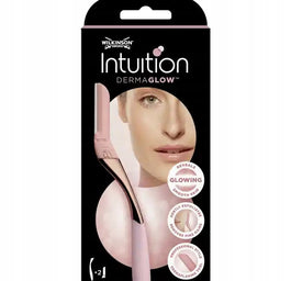Wilkinson Intuition Dermaglow profesjonalne narzędzie do dermaplaningu + 2 zapasowe ostrza