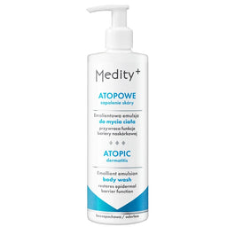 Medity+ Atopowe Zapalenie Skóry emolientowa emulsja do mycia ciała 200ml