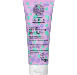 Natura Siberica Blueberry Siberica kremowa pianka oczyszczająca do twarzy 75ml