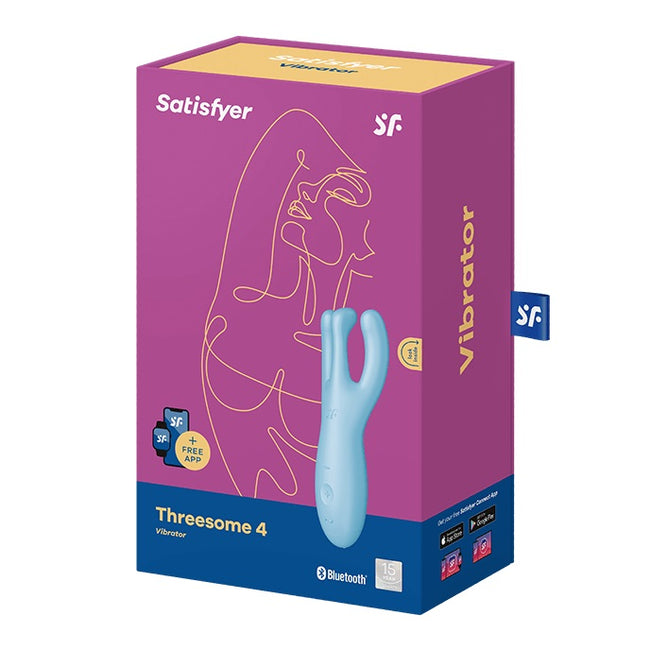 Satisfyer Threesome 4 wibrator Blue