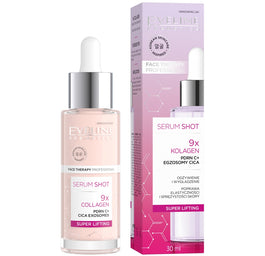 Eveline Cosmetics Serum Shot 9 x Kolagen kuracja super liftingująca 30ml
