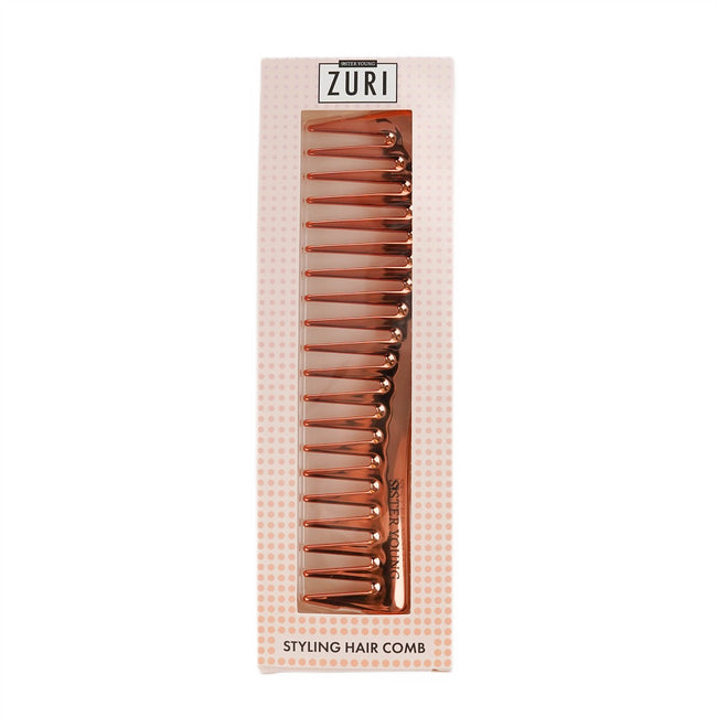Sister Young Zuri Styling Hair Comb grzebień do włosów Rose Gold