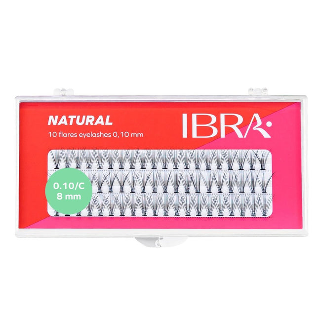 Ibra Kępki sztucznych rzęs Natural Knot-Free