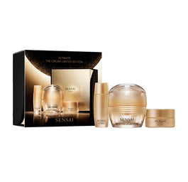 Sensai Ultimate zestaw krem do twarzy 40ml + odżywczy balsam 16ml + maska do twarzy 15ml