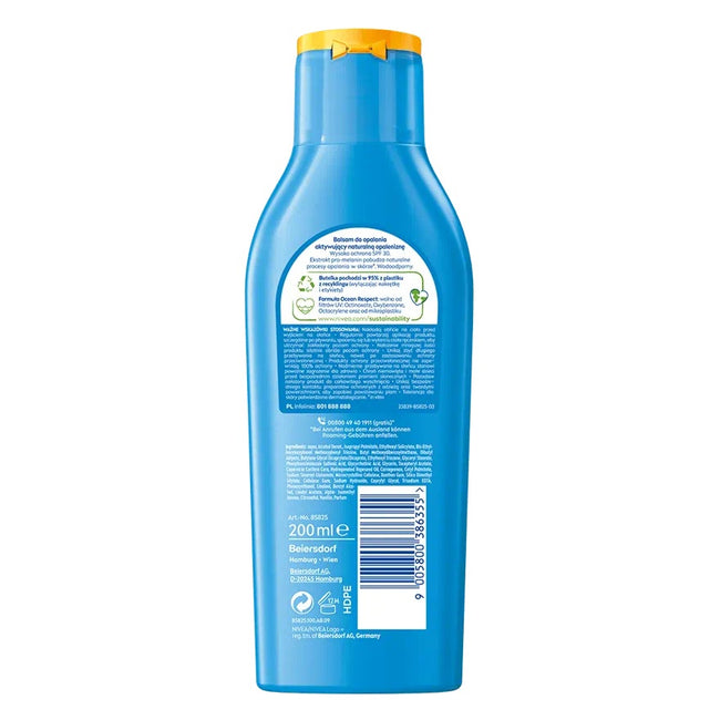 Nivea Protect & Bronze balsam do opalania aktywujący naturalną opaleniznę SPF30 200ml