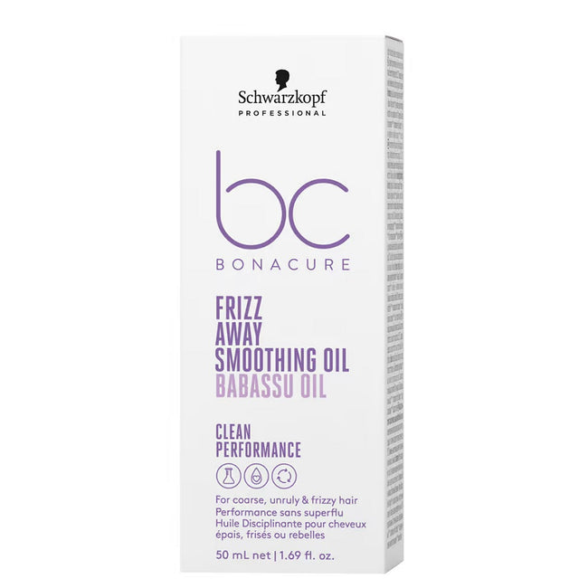 Schwarzkopf Professional BC Bonacure Frizz Away Smoothing Oil olejek wygładzający do włosów puszących się 50ml