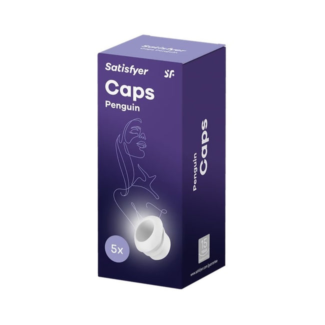 Satisfyer Pro Penguin wymienne nakładki do wibratora 5szt.