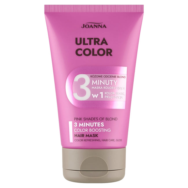 Joanna Ultra Color maska koloryzująca różowe odcienie blond 100g