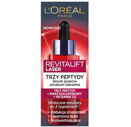 L'Oreal Paris Revitalift Laser Trzy Peptydy serum przeciw oznakom starzenia 30ml