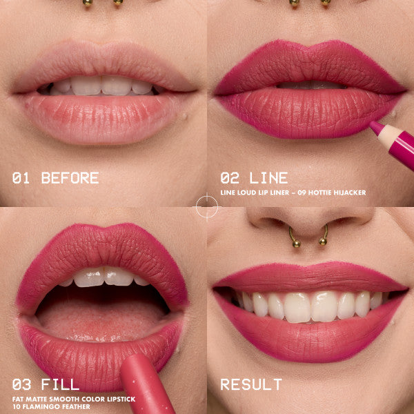 NYX Professional MakeUp Fat Matte Smooth Color Lipstick matowy balsam do ust w sztyfcie
