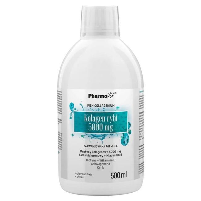 Pharmovit Kolagen rybi 5000mg suplement diety w płynie 500ml