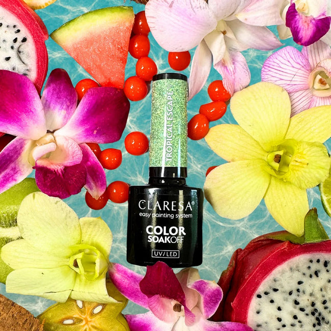 Claresa Color Soak Off UV/LED Tropical Escape lakier hybrydowy 5g