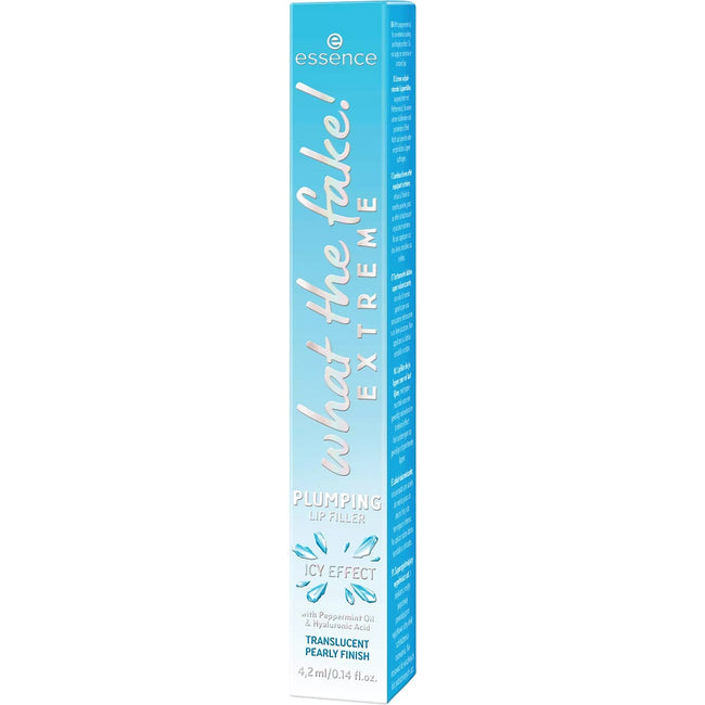 Essence What The Fake! błyszczyk intensywnie powiększający usta 02 Ice Ice Baby! 4.2ml