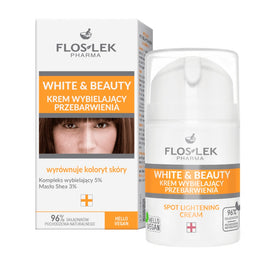 Floslek White & Beauty krem wybielający przebarwienia 50ml
