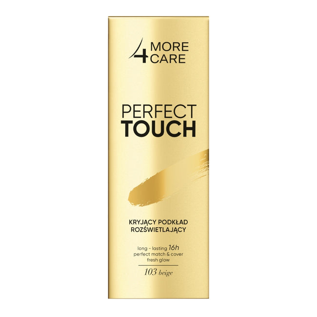 More4Care Perfect Touch kryjący podkład rozświetlający