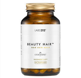 LABS212 Beauty Hair suplement diety wspierający skórę włosy i paznokcie 60 kapsułek
