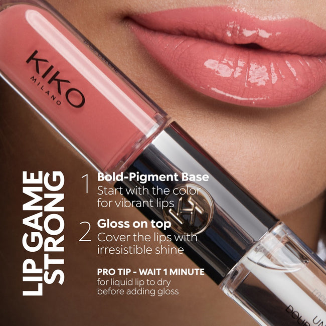 KIKO Milano Unlimited Double Touch dwuetapowa płynna pomadka do ust 6ml
