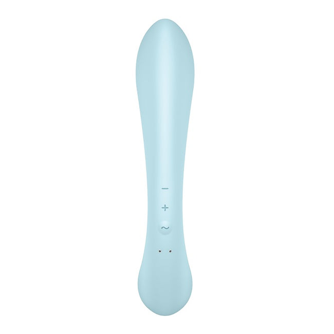 Satisfyer Triple Oh wielofunkcyjny wibrator Light Blue