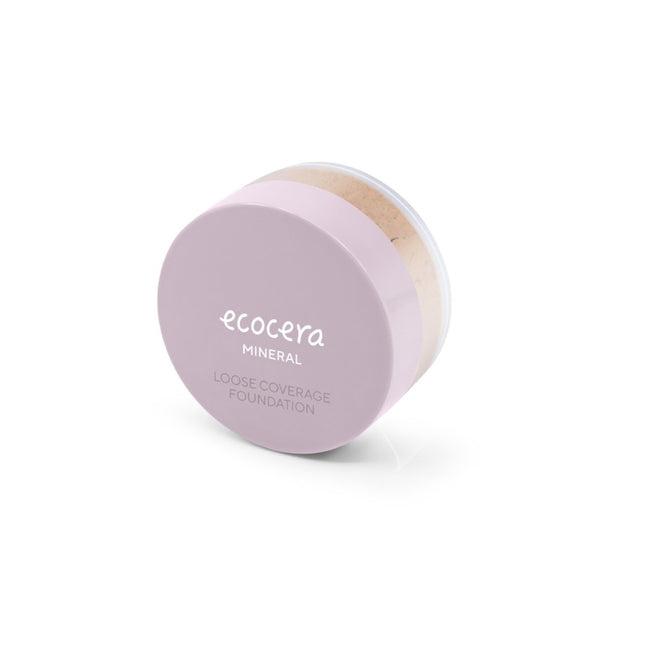 Ecocera Sypki podkład mineralny kryjący chłodny