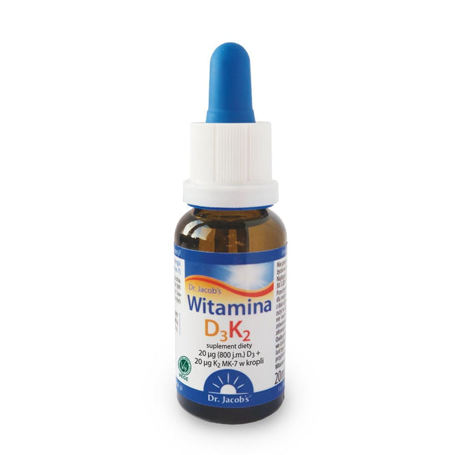 Dr Jacobs Witamina D3K2 suplement diety w kroplach 20ml