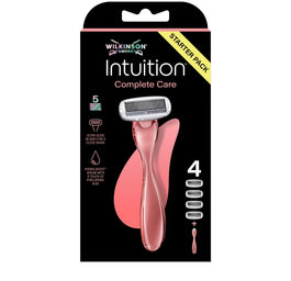 Wilkinson Intuition Complete Care rączka i 4 wkłady z 5 ostrzami