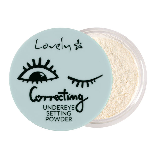 Lovely Correcting Undereye Setting Powder korygujący lekki puder sypki pod oczy