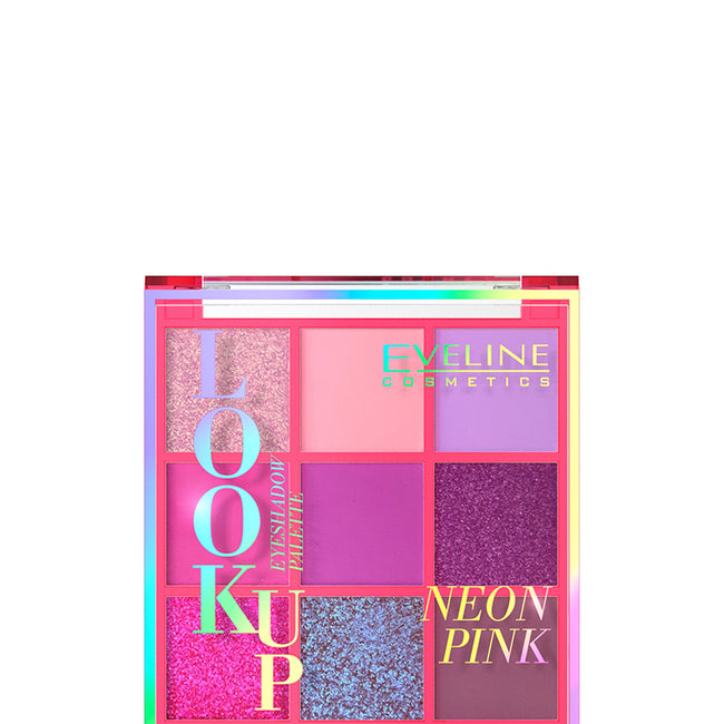 Eveline Cosmetics Look Up paleta 9 cieni do powiek