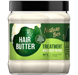 Nature Box Hair Butter Treatment 4in1 Deep Repair głęboko regenerująca maska do włosów 4w1 z olejem z awokado 300ml