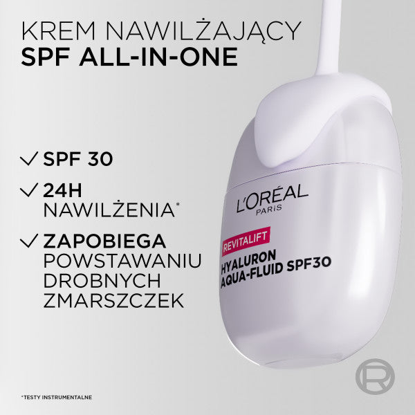 L'Oreal Paris Revitalift Filler lekki krem nawilżający SPF30 40ml