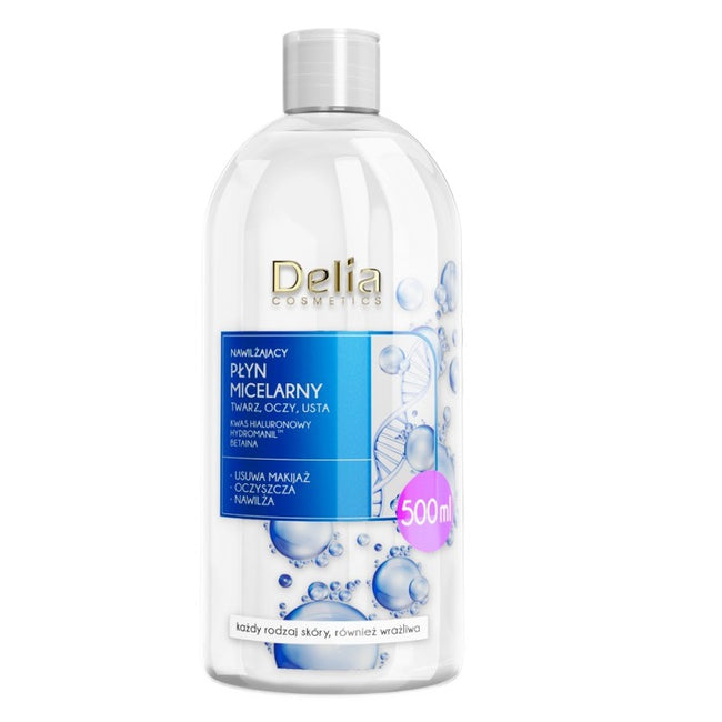 Delia Nawilżający płyn micelarny 500ml