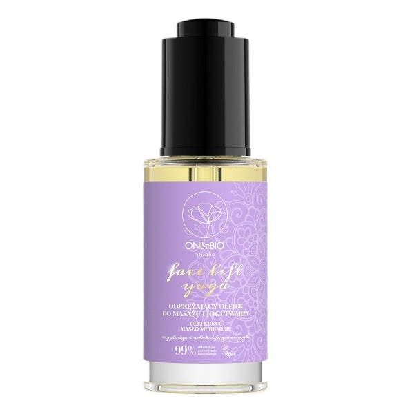 OnlyBio Ritualia Face Lift Yoga odprężający olejek do masażu i jogi twarzy 30ml