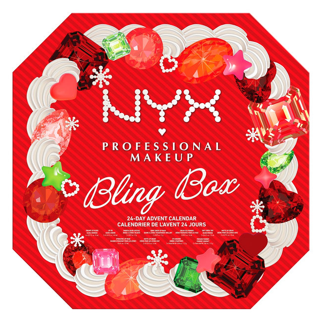 NYX Professional MakeUp Bling Box 24-dniowy kalendarz adwentowy