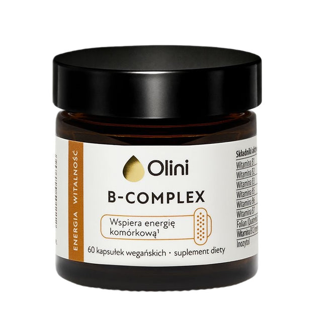 Olini B-Complex suplement diety 60 kapsułek wegańskich