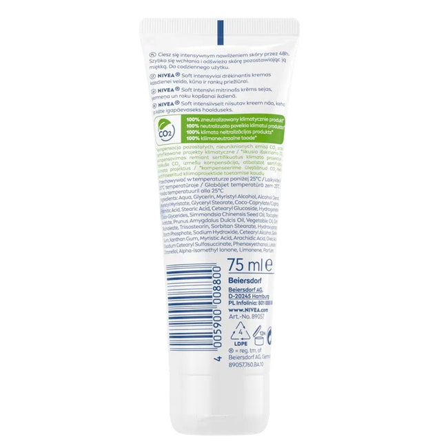 Nivea Soft krem intensywnie nawilżający 75ml