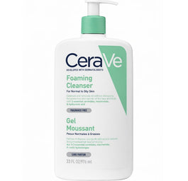 CeraVe Oczyszczający żel do mycia dla skóry normalnej i tłustej 976ml