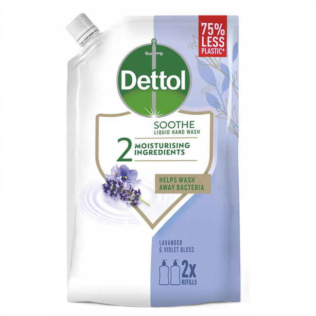 Dettol Mydło w płynie ukojenie uzupełnienie lawenda 500ml