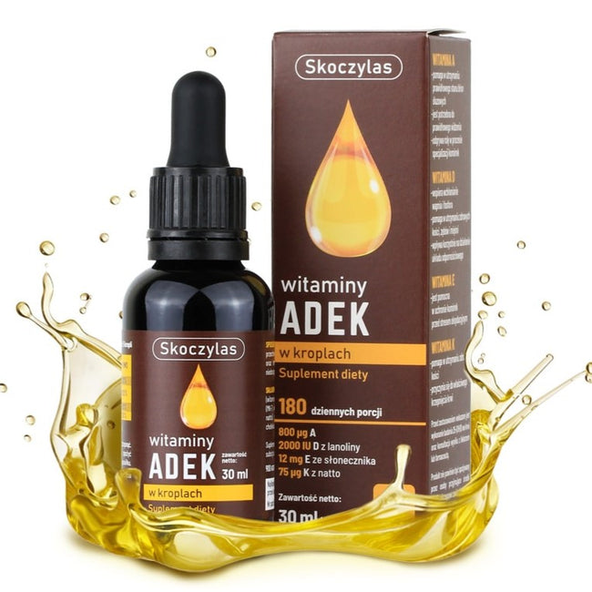 Skoczylas Witaminy ADEK suplement diety w kroplach 30ml