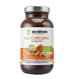 Big Nature Bio Curcuma suplement diety 90 tabletek