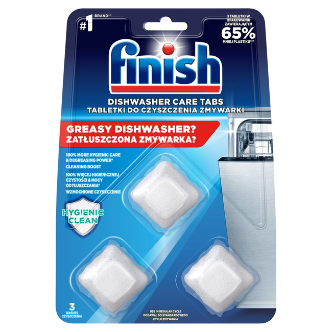 Finish Tabletki do czyszczenia zmywarki 3szt