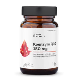 Aura Herbals Koenzym Q10 150mg suplement diety 60 kapsułek