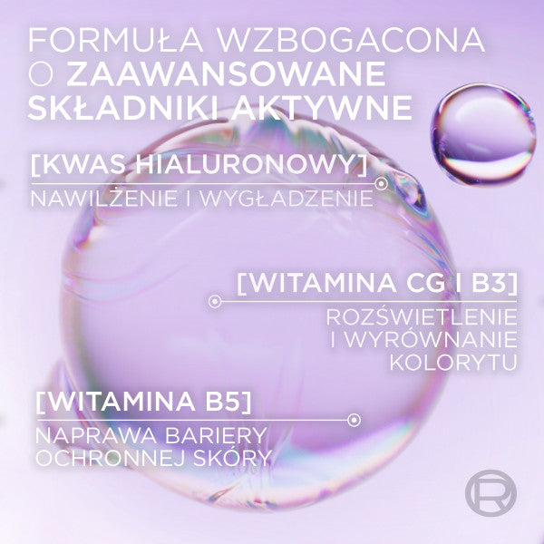 L'Oreal Paris Revitalift Filler Glass Skin lekki krem do twarzy 50ml