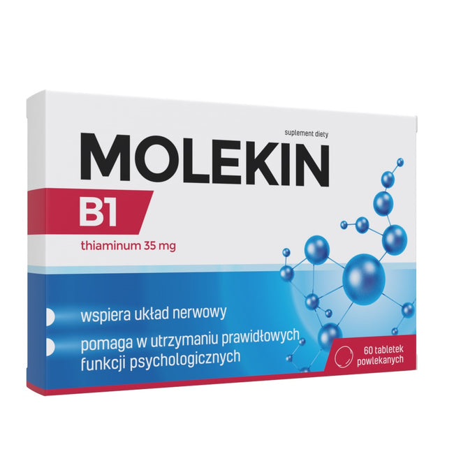 Molekin B1 suplement diety 60 tabletek powlekanych
