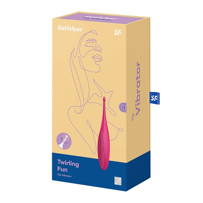 Satisfyer Twirling Fun wibrator Magenta