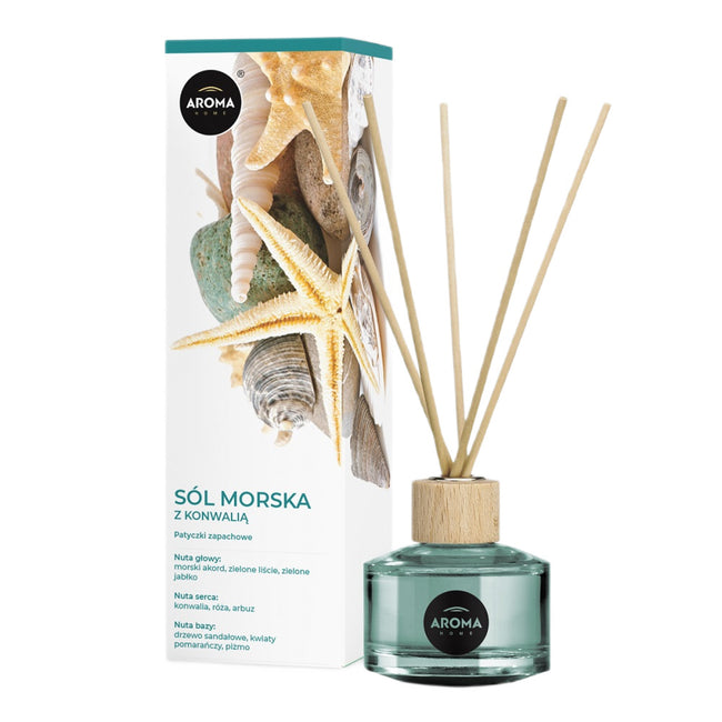 Aroma Home Patyczki zapachowe Sól Morska z Konwalią 50ml