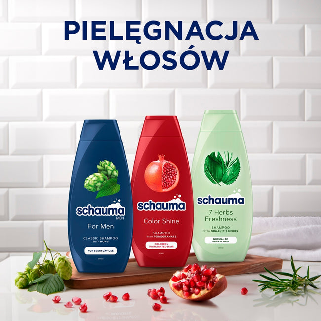 Schauma 7 Herbs Freshness szampon do włosów przetłuszczających się i normalnych 400ml