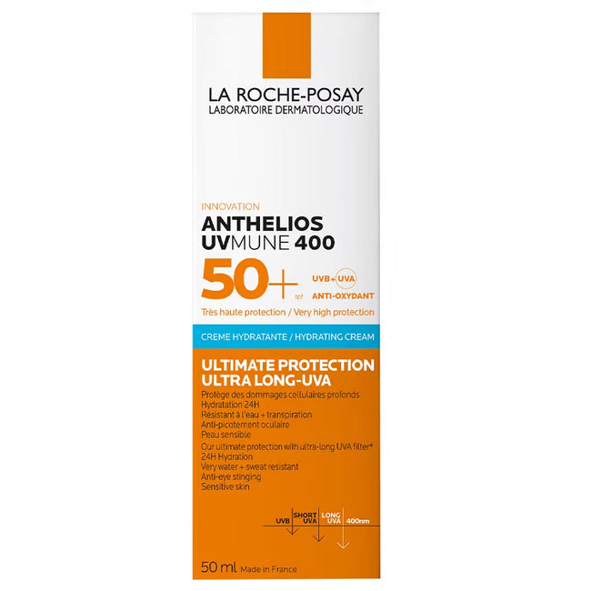 La Roche Posay Anthelios Uvmune 400 bezzapachowy krem nawilżający SPF50+ 50ml