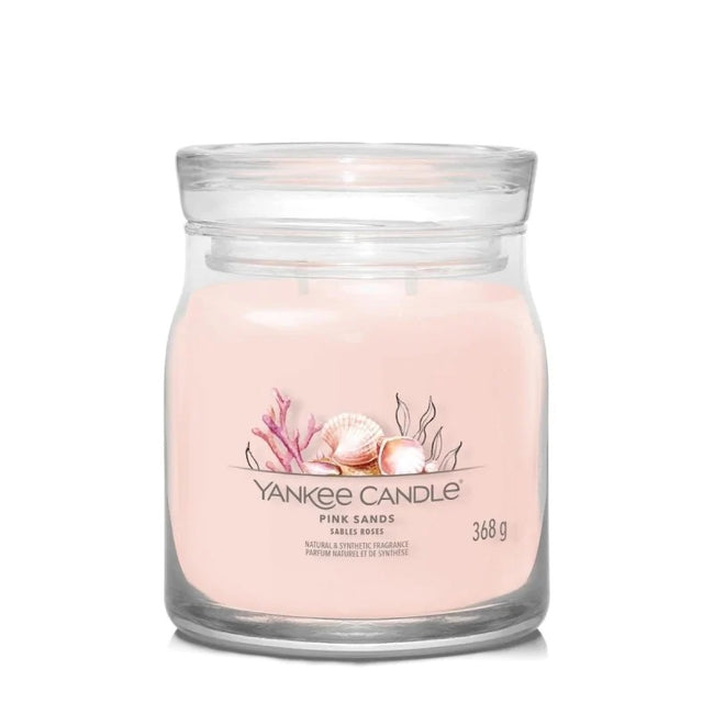 Yankee Candle Średnia świeca zapachowa Pink Sands 368g